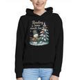 Reading Is Snow Much Fun Christmas Books Snowman Bookworm Graphic Youth Hoodie Reading Is Snow Much Fun Christmas Books Snowman Bookworm Graphic Youth Hoodie