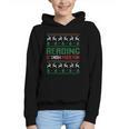 Reading Is Snow Much Fun Winter Bookworm Reading Book Lovers Graphic Youth Hoodie Reading Is Snow Much Fun Winter Bookworm Reading Book Lovers Graphic Youth Hoodie