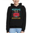 Reading Is A Ticket To Adventure Fun Book Lovers Fun Graphic Youth Hoodie