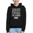 I Rescue Books Trapped In The Bookstore I’m Not A Hoarder Graphic Youth Hoodie