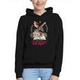 Santa's Favorite Book Dragon Christmas Magic Graphic Youth Hoodie