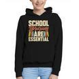 School Librarians Are Essential Library Book Lover Librarian Graphic Youth Hoodie School Librarians Are Essential Library Book Lover Librarian Graphic Youth Hoodie