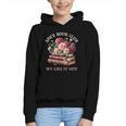 Spicy Book Club Dark Romance Reader Women Bookish Merch Cute Graphic Youth Hoodie
