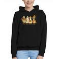 Spooky Halloween Book Lover Halloween Reading Goose Graphic Youth Hoodie