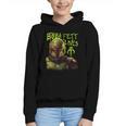 Star Wars The Book Of Boba Fett Neon Boba Fett Lives Poster Graphic Youth Hoodie