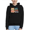 Stay Home Read Books Pet My Cat Regret Nothing Cats Book Graphic Youth Hoodie