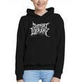 Support Your Local Library Horror Bookworm Graphic Youth Hoodie