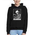 Tarot Card Shirt The Reader Tarot Skeleton Reading Book Graphic Youth Hoodie Tarot Card Shirt The Reader Tarot Skeleton Reading Book Graphic Youth Hoodie
