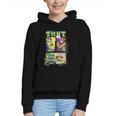 Teenage Mutant Ninja Turtles Retro Neon Comic Book Panels Graphic Youth Hoodie