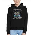 That’s What I Do Pet Cats Read Books Forget Things Flower Graphic Youth Hoodie