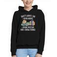 That's What I Do I Read Books I Drink Matcha I Know Things Graphic Youth Hoodie That's What I Do I Read Books I Drink Matcha I Know Things Graphic Youth Hoodie