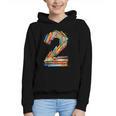 Toddler 2nd Birthday Books Themed 2 Year Old Boys Kids Girls Graphic Youth Hoodie Toddler 2nd Birthday Books Themed 2 Year Old Boys Kids Girls Graphic Youth Hoodie