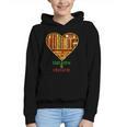 History Education Is Freedom Books Black History Heart Graphic Youth Hoodie