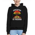 History Education Is Freedom Books Black History Graphic Youth Hoodie History Education Is Freedom Books Black History Graphic Youth Hoodie