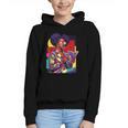History Woman Reading Book Geometric Girl Educated Graphic Youth Hoodie