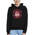Valentine Book Lover Books Are My Love Language Women Girl Graphic Youth Hoodie