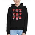 Valentines Day Librarian Heart Reading Book Women Men Kids Graphic Youth Hoodie Valentines Day Librarian Heart Reading Book Women Men Kids Graphic Youth Hoodie