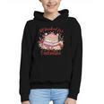 Vintage All Booked For Valentines Book Lovers Teacher Kids Graphic Youth Hoodie