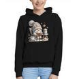 Vintage Cute Gnome Reading Book Coffee Cute Gnome Graphic Graphic Youth Hoodie Vintage Cute Gnome Reading Book Coffee Cute Gnome Graphic Graphic Youth Hoodie