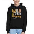 Wild About Reading Lover Bookworm Library Teacher Zoo Animal Graphic Youth Hoodie Wild About Reading Lover Bookworm Library Teacher Zoo Animal Graphic Youth Hoodie