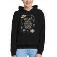Women's Dramatic Book Lover Quote Graphic Youth Hoodie Women's Dramatic Book Lover Quote Graphic Youth Hoodie