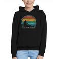 Women's Never Underestimate The Power Of A Girl With Book Reading Graphic Youth Hoodie