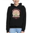 Women's Unearth a Story 2026 Summer Reading Program Flowers Book Graphic Youth Hoodie
