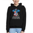 In A World Full Of Bookworms Be A Book Dragon Reading Graphic Youth Hoodie