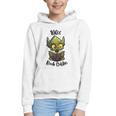 100 Book Goblin Cute Book Reader And Library Lover Graphic Youth Hoodie