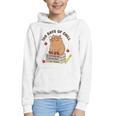 100 Days Of Chill Cute Capybara School Book Lover Graphic Youth Hoodie 100 Days Of Chill Cute Capybara School Book Lover Graphic Youth Hoodie