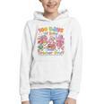 100th Day Of School Teacher 100 Days Coffee Books Graphic Youth Hoodie 100th Day Of School Teacher 100 Days Coffee Books Graphic Youth Hoodie