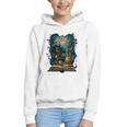 4 Books Are Portable Magic Bookish Reading Nerd Quote Graphic Youth Hoodie 4 Books Are Portable Magic Bookish Reading Nerd Quote Graphic Youth Hoodie