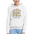 Abibliophobia Wildflower Reading Bookworm Book Reader Graphic Youth Hoodie