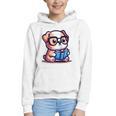 Adorable Book Lover Bulldog With Reading Glasses Cute Raglan Baseball Tee Graphic Youth Hoodie Adorable Book Lover Bulldog With Reading Glasses Cute Raglan Baseball Tee Graphic Youth Hoodie