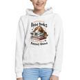 Basset Hound Dog Breed I Just Want To Read Books And Pet My Graphic Youth Hoodie Basset Hound Dog Breed I Just Want To Read Books And Pet My Graphic Youth Hoodie