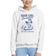 Book Girl Summer Graphic Youth Hoodie Book Girl Summer Graphic Youth Hoodie