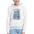 Book Lover Bookish Reader Bibliophile Book Nerd Titles Graphic Youth Hoodie