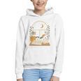 Book Lover Moonlight Reading Scene Night Graphic Youth Hoodie
