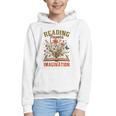 Book Lover Reading Bookish Floral Reading Powers Imagination Graphic Youth Hoodie