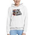 Book Lovers Im With The Banned Books For Reading Librarian Graphic Youth Hoodie