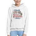 Book Lovers a Book a Day Keeps The Mental Breakdown Away Graphic Youth Hoodie