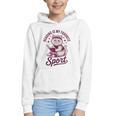 Cat Reading Is My Favorite Sport Retro Book Lover Graphic Youth Hoodie