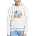 Cat Reading a Romance BookI Like My Books Extra Spicy Graphic Youth Hoodie Cat Reading a Romance BookI Like My Books Extra Spicy Graphic Youth Hoodie