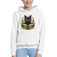 Cat For Women Book Lover Cute Cat And Book Graphic Youth Hoodie Cat For Women Book Lover Cute Cat And Book Graphic Youth Hoodie