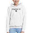 Chapter 13 Book Lovers Readers & Authors 13th Birthday Graphic Youth Hoodie Chapter 13 Book Lovers Readers & Authors 13th Birthday Graphic Youth Hoodie