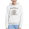 Chapter 69 Book Lovers & Readers 69th Birthday Wildflowers Graphic Youth Hoodie