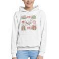 Christmas Book Lover Reading Reader Men Women Kids Xmas Graphic Youth Hoodie