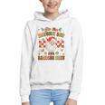 Christmas Smut Book On The Naughty List For Reading Smut Graphic Youth Hoodie
