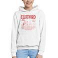 Clifford The Big Red Dog Reading Club Est 1988 Kids Books Graphic Youth Hoodie