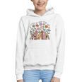 I Closed My Book To Be Here Floral Bookworm Reading Graphic Youth Hoodie I Closed My Book To Be Here Floral Bookworm Reading Graphic Youth Hoodie